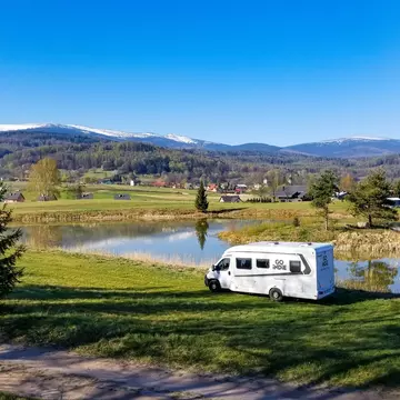Mike and Anne have decided to wait out the pandemic in a campervan in Poland