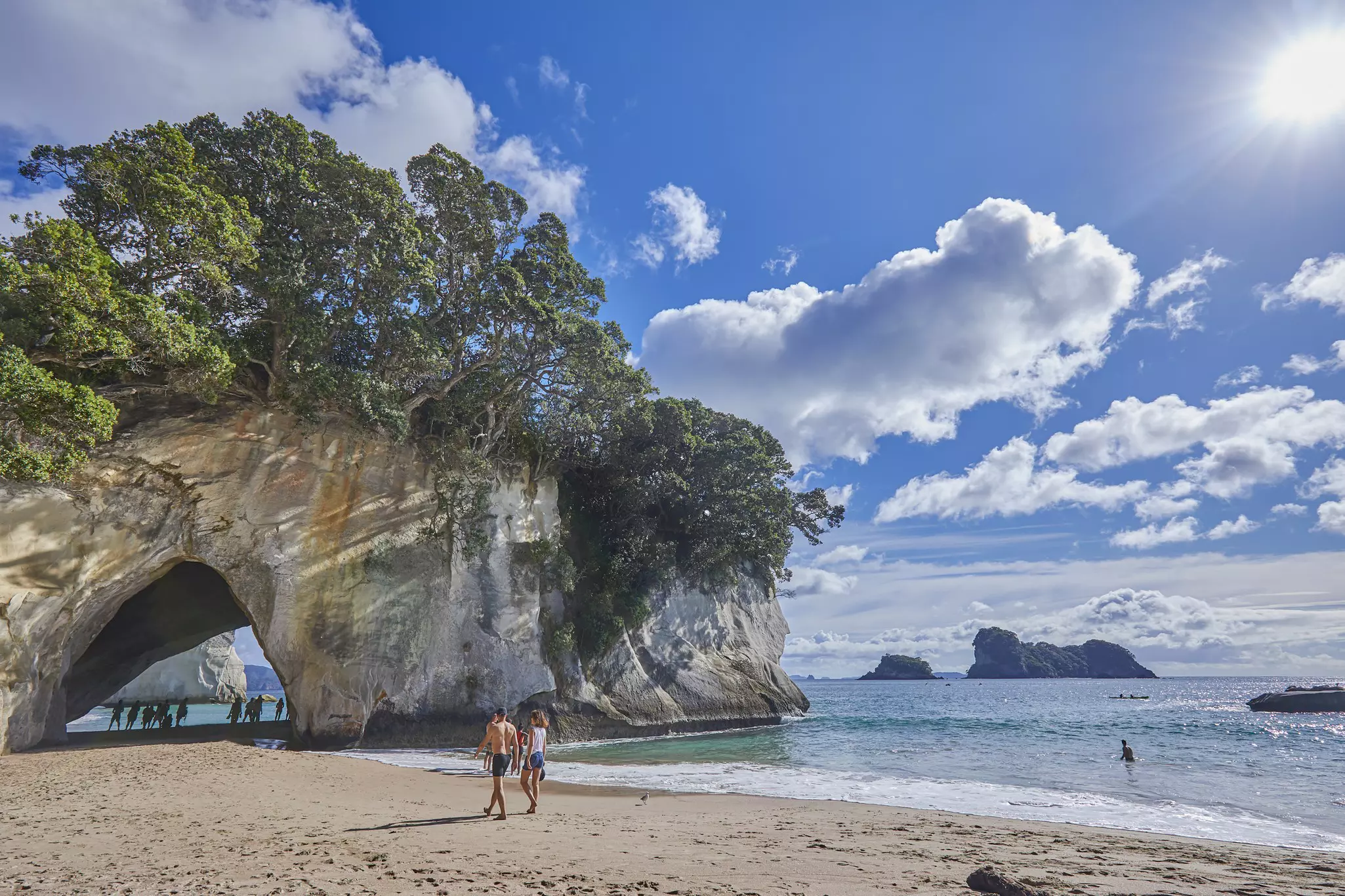 The incredible Cathedral Cove is a gentle kayak from Hahei © Peter Unger / Getty Images