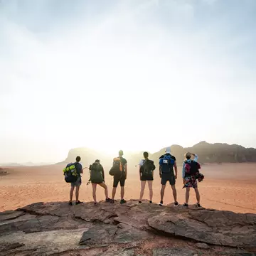 Wadi Rum National Park in Jordan