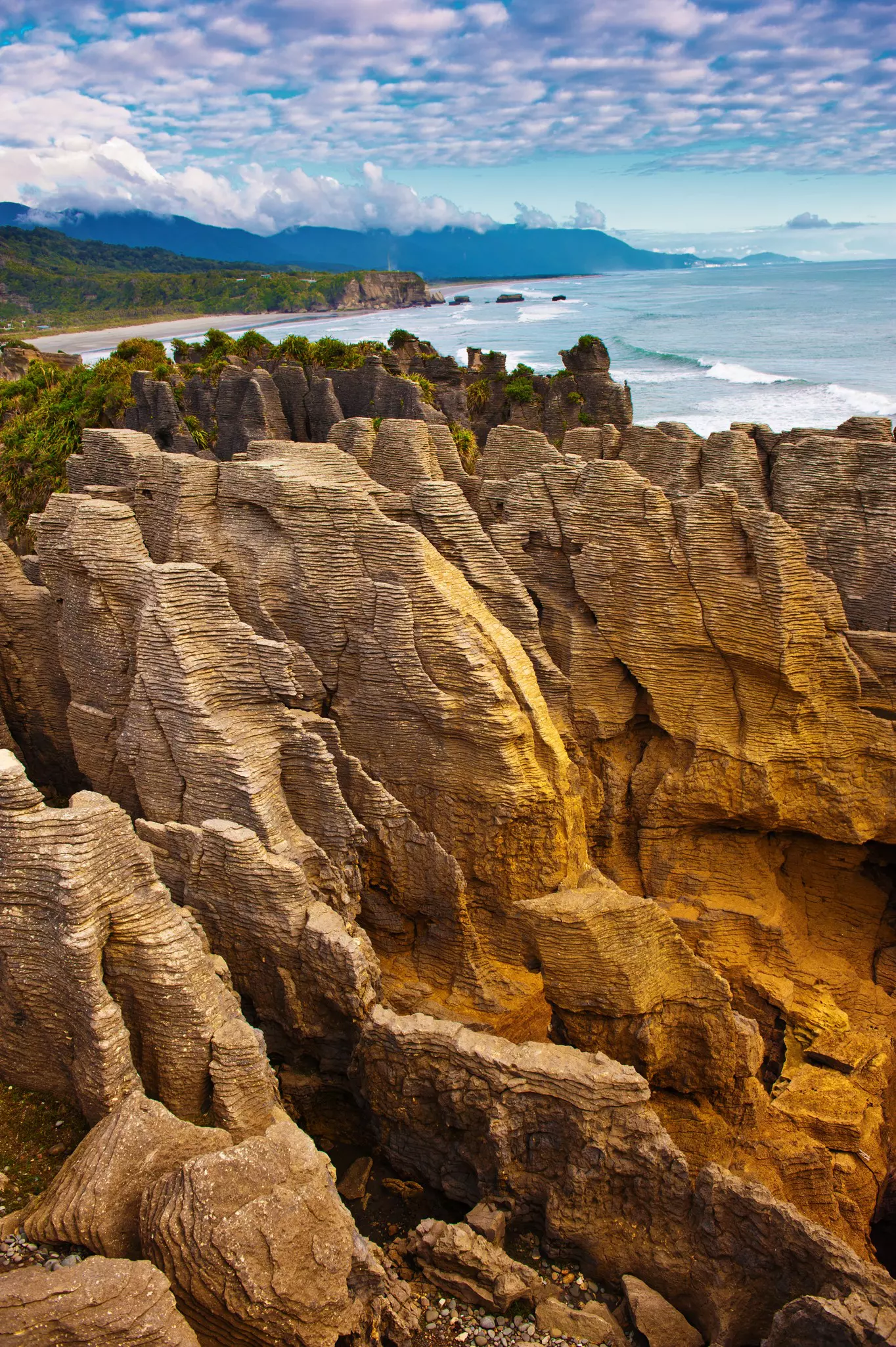 The New Zealand Rakiura National Park Shale on the beach © Getty Images
