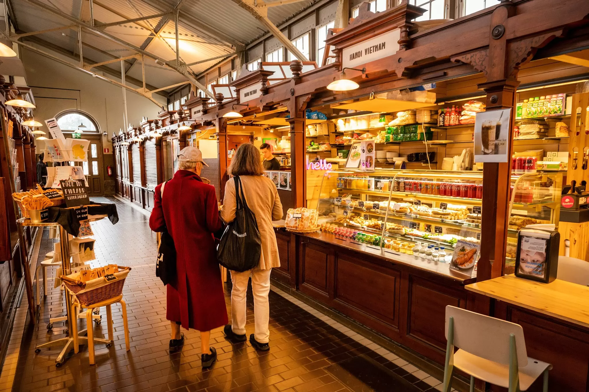 Helsinki, Finland - Sep. 21, 2023. Inside Helsinki's old market hall., License Type: media, Download Time: 2025-02-05T16:03:51.000Z, User: Norma.PrauseBrewer_LonelyPlanet, Editorial: true, purchase_order: 56530 - Guidebooks, job: Global publishing WIP, client: Pocket Helsinki 2, other: Norma Brewer
