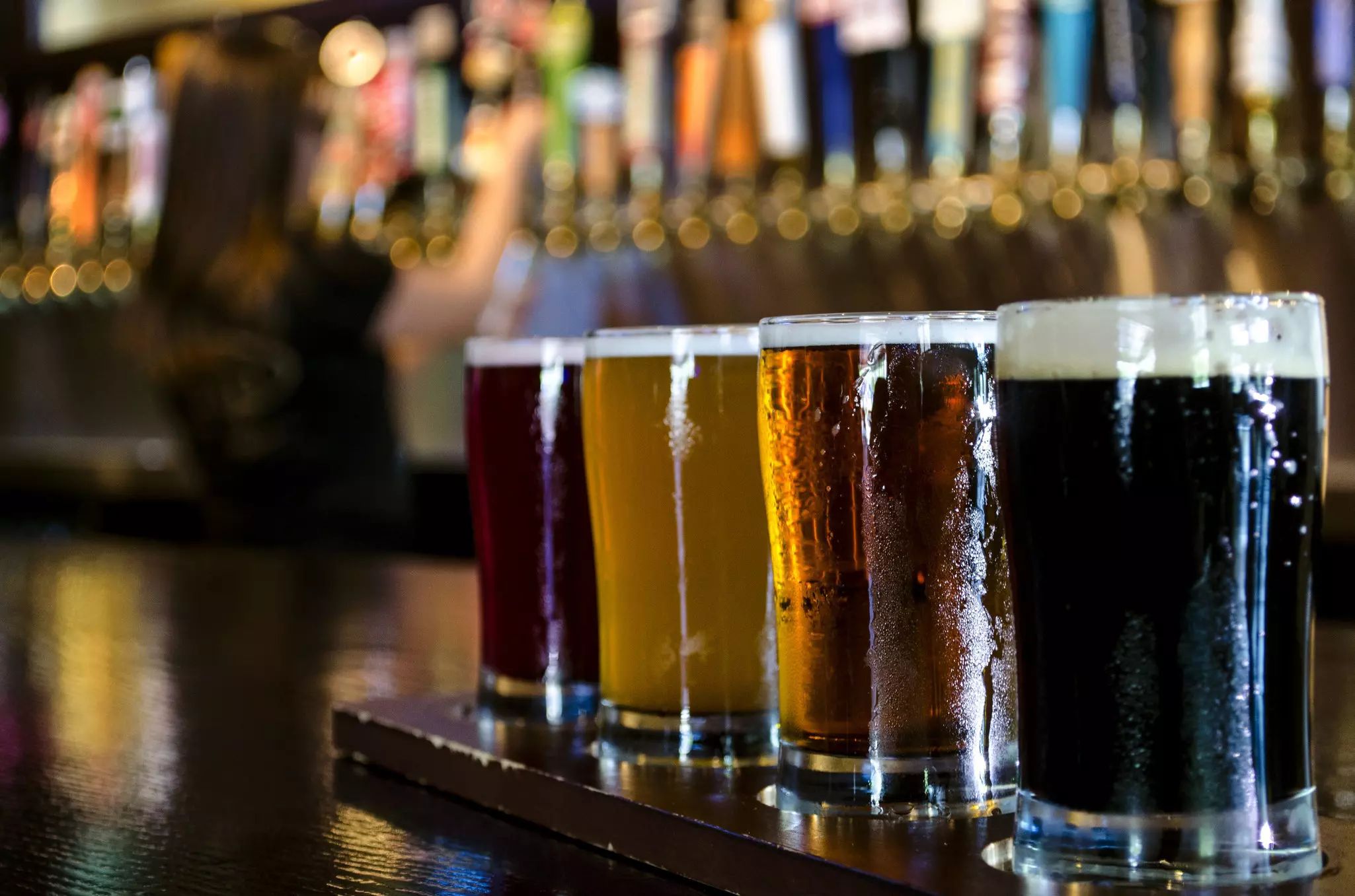 Sample the craft beer at the breweries in Kalamazoo ©blizzard_77/Getty Images