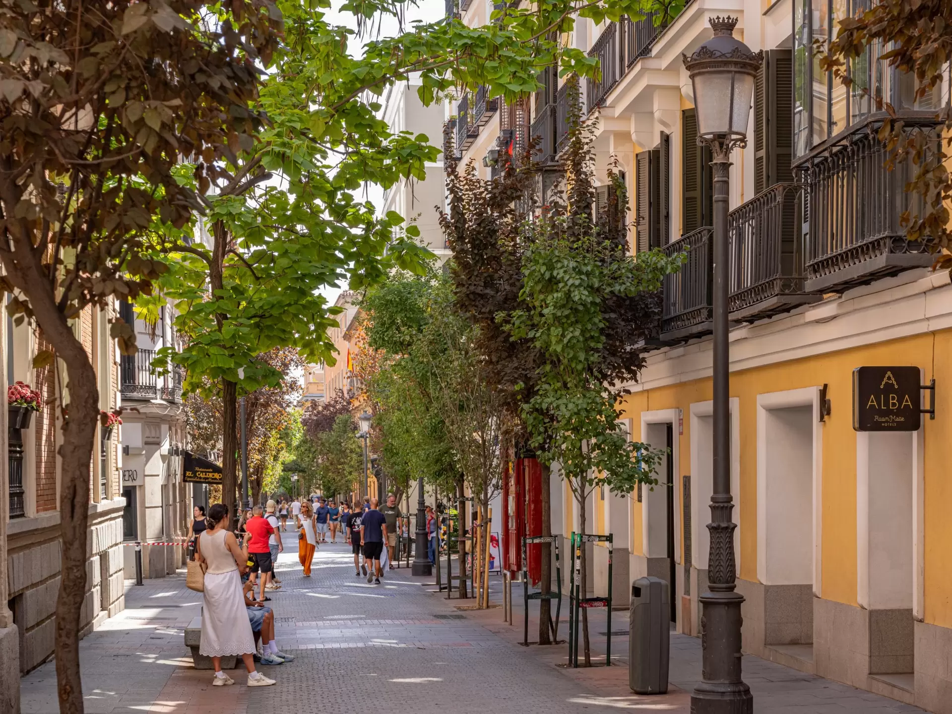 Los Gabrieles, restaurant.  Huertas area streets.
SPAIN TURESPAÑA