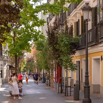 Los Gabrieles, restaurant.  Huertas area streets.
SPAIN TURESPAÑA
