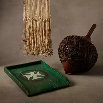 Objects on display at an exhibition at the Euskal Museoa in Bilbao, Spain.