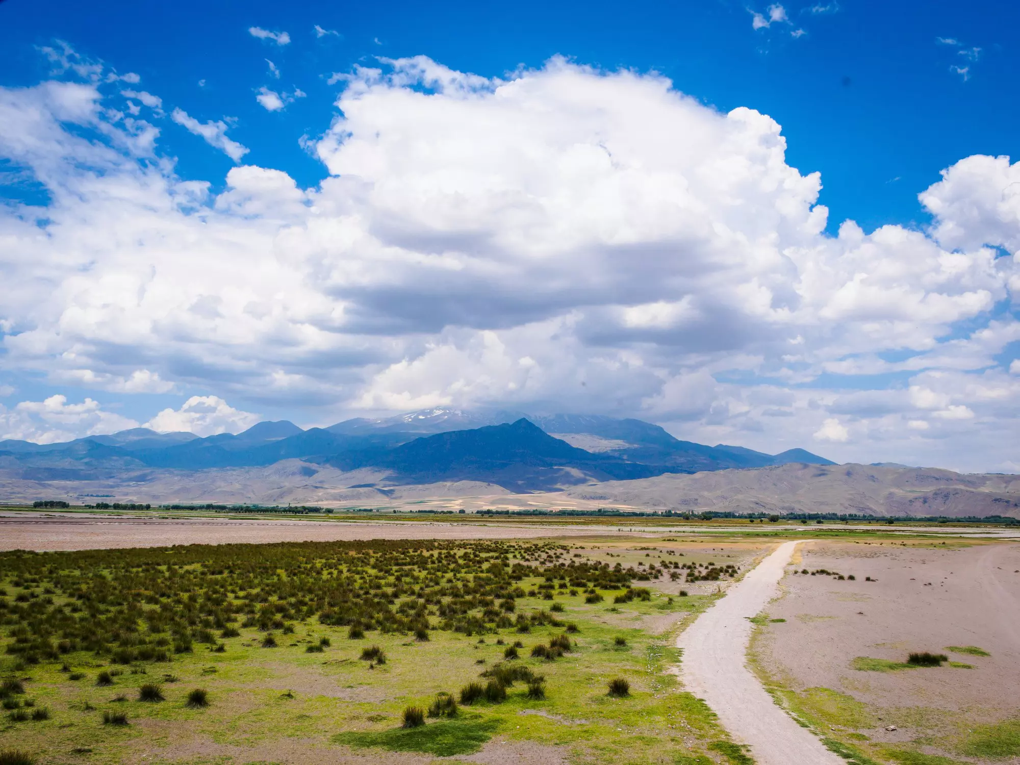 Erciyes Dağı mountain will be your companion on the drive from Sultan Marshes to Kayseri © Whitworth Images / Getty Images