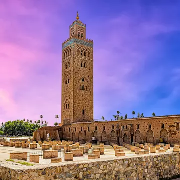 Koutoubia Mosque, Marrakesh, Morocco