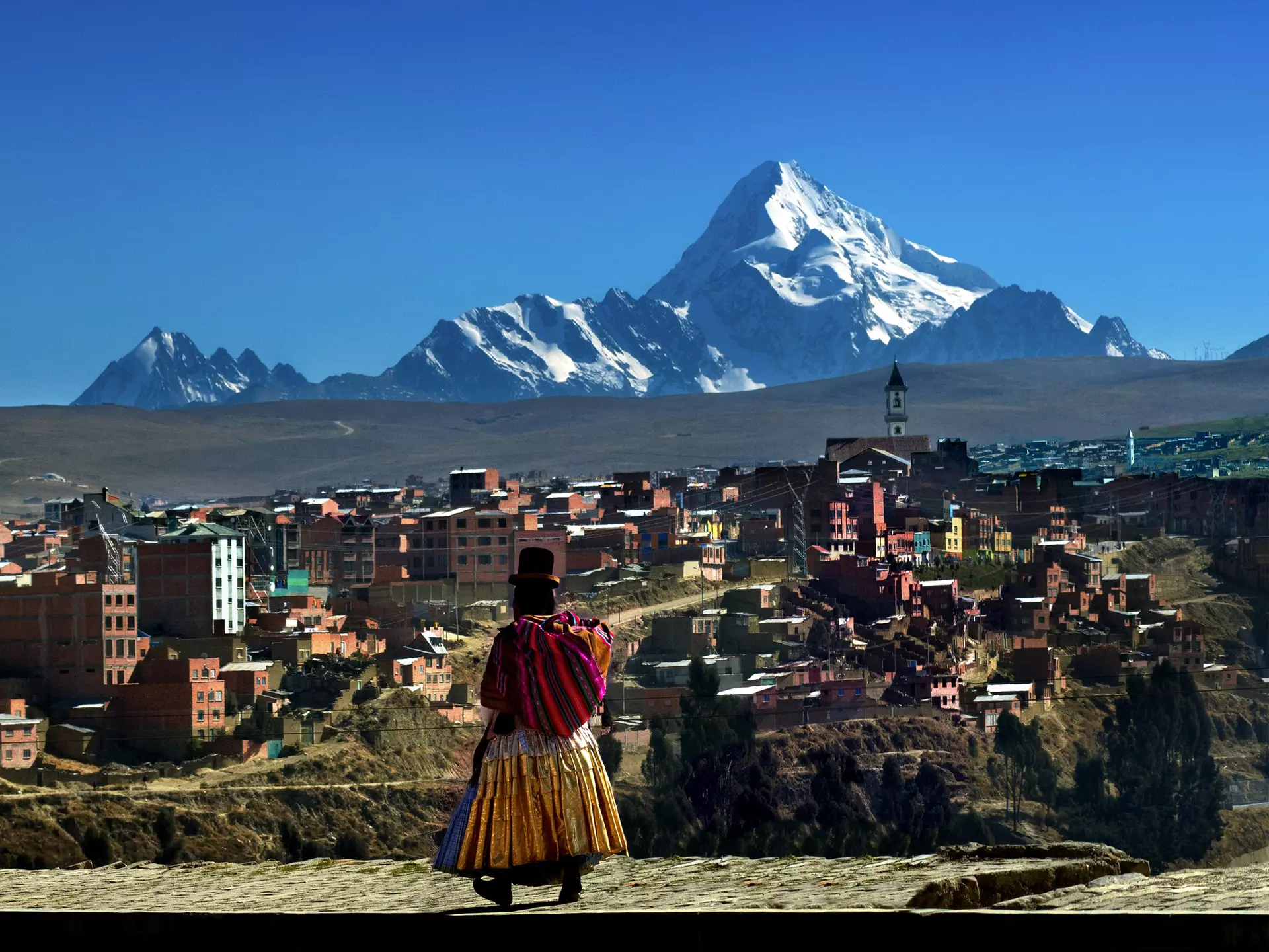Awaken your senses in La Paz, one of the highest cities in the world. John Coletti / Getty Images