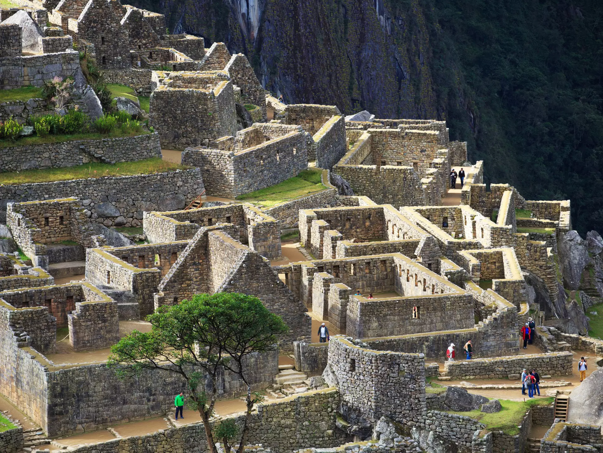 Visitors explore the ruins of Machu Picchu.
228805123
archaeological, peru, destination, america, historical, stone, latin, natural, mystery, cloud, travel, wonder, rock, lost, culture, landmark, civilization, history, old, tour, tourist, world, unesco, famous, heritage, city, ruin, mist, mountain, inca, terrace, andes, tourism, peruvian, ancient, background, nature, construction, road, landscape, cusco, machu, picchu, urubamba, incan