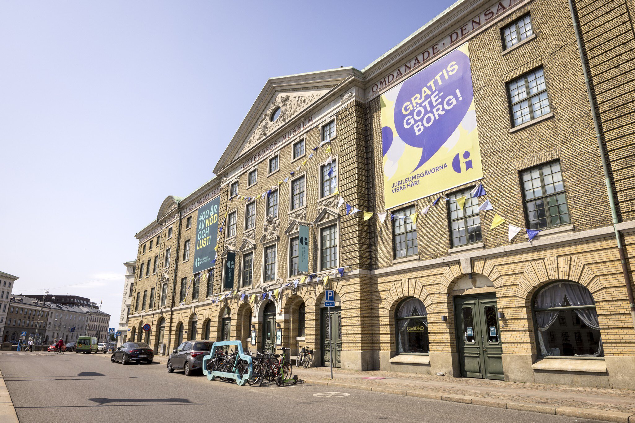 2023.06.01. Göteborgs stadsmuseum, fasad. Foto: Kristin Lidell. Fotografens namn ska anges vid publicering.
Courtesy of the Göteborgs Stadsmuseum / Gothenburg City Museum in Gothenburg, Sweden