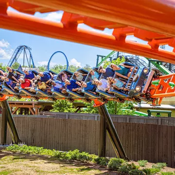 The new Big Bear Mountain rollercoaster has opened at Dollywood © Dollywood
