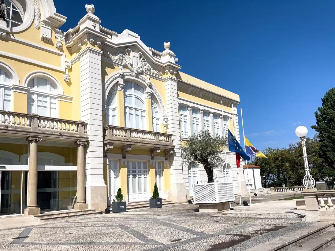 Exterior view of the Museu das Artes de Sintra in Portugal.