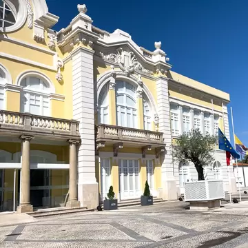Exterior view of the Museu das Artes de Sintra in Portugal.