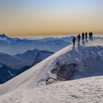 Ski at Großglockner then hike through rugged Hohe Tauern National Parl. Herbert Berger/Getty Images
