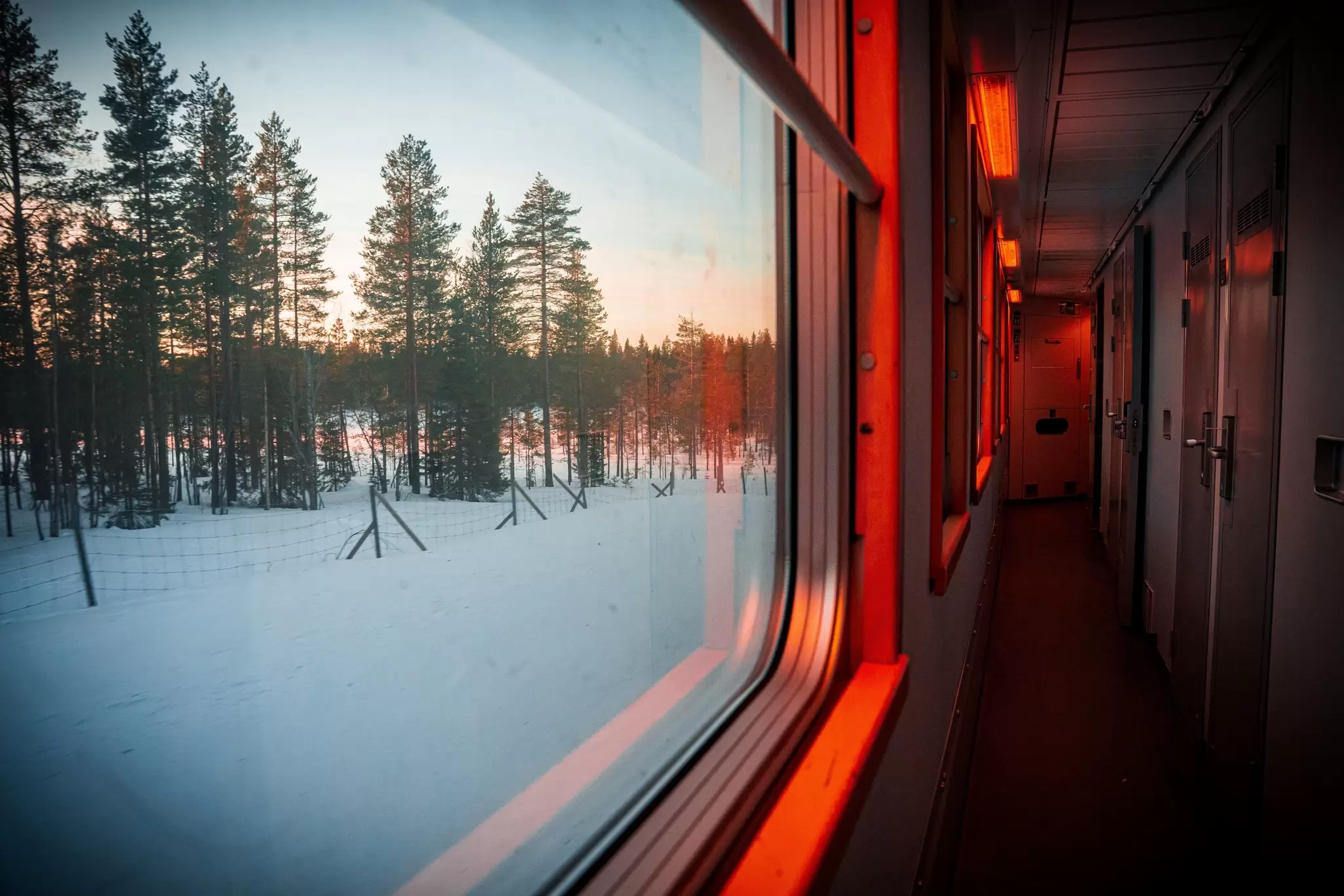 Leave the bright lights of Stockholm behind and wake up in the Arctic Circle. 	Lydood/Shutterstock