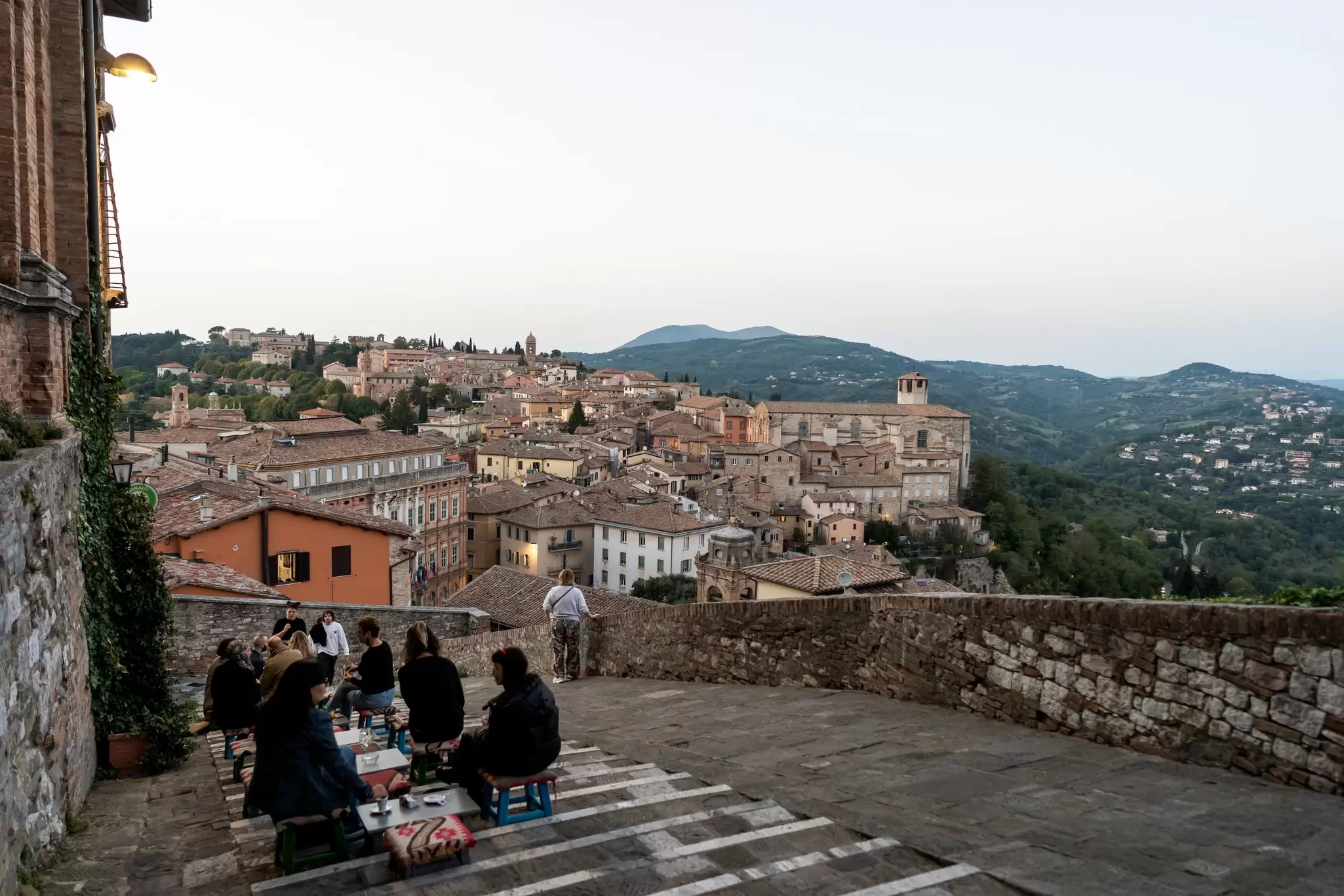 Catch epic views of Perugia from the Porta Sole. Claudia Gori for Lonely Planet