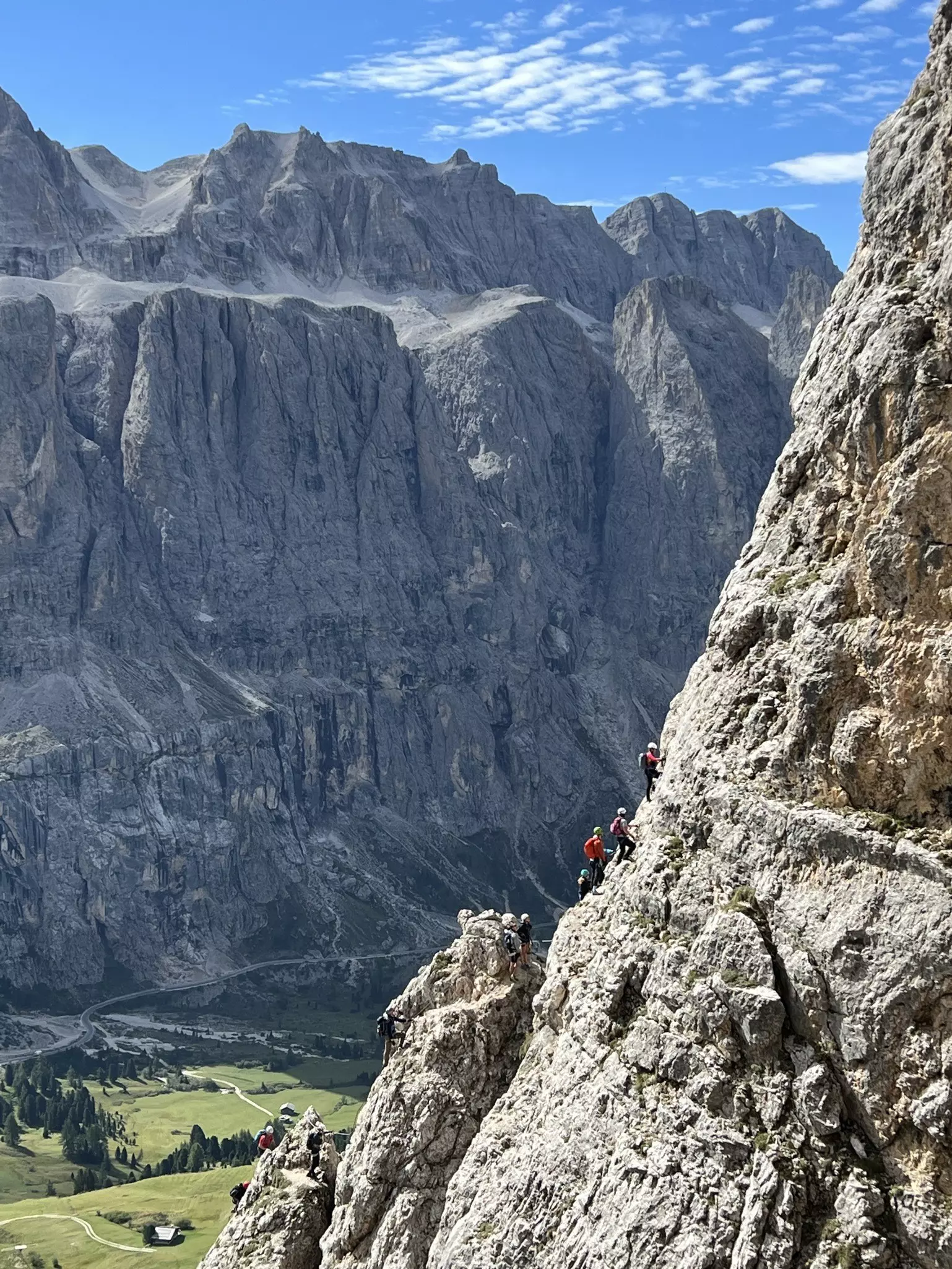 Via ferrata climbing routes in the Italian Dolomites vary from beginner to advanced © Katryna Snow / Lonely Planet