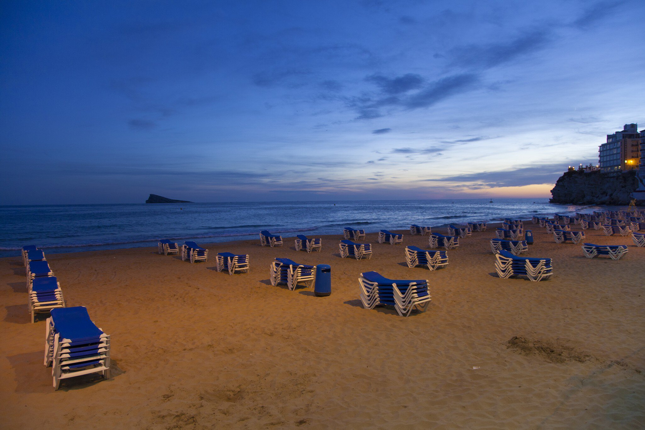Bar by Levante beach