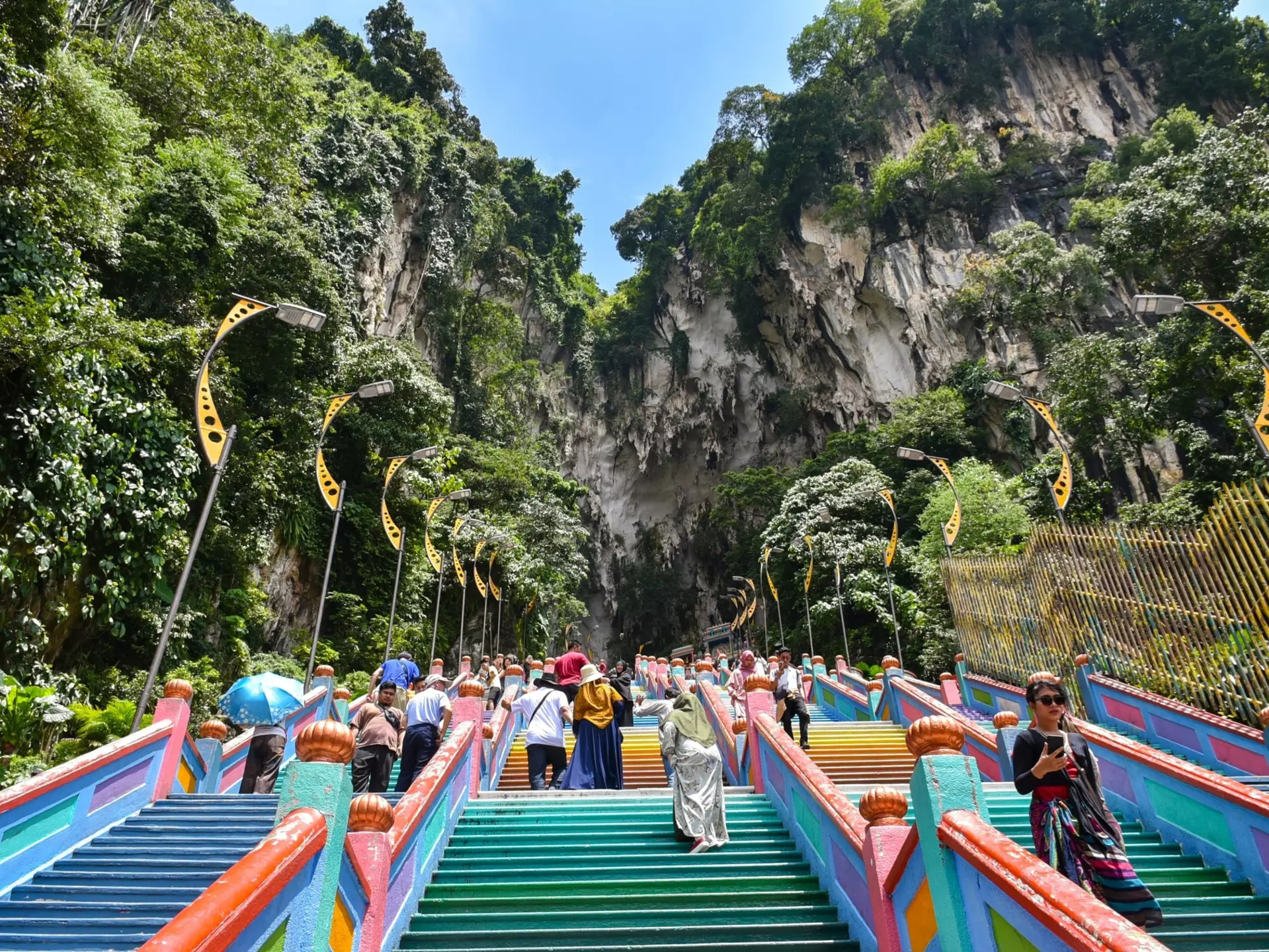  Batu Caves in Selangor, Malaysia. Majo Indo/Shutterstock