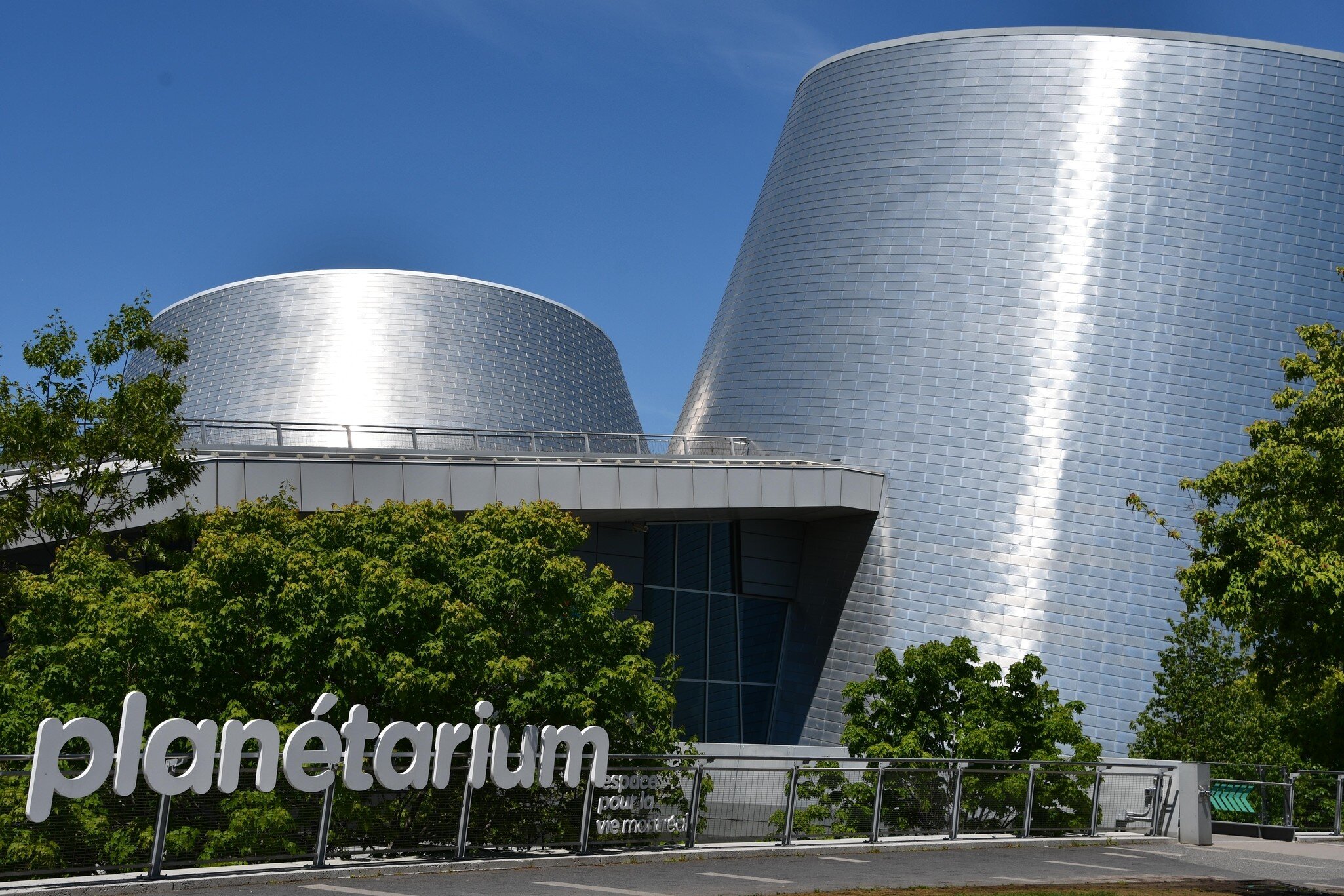 MONTREAL, CANADA - MAY 26: Montreal Planetarium in Montreal, Canada, as seen on May 26, 2025., License Type: media, Download Time: 2026-09-15T15:27:37.000Z, User: LP_NZhan, Editorial: true, purchase_order: 65050 - Digital Destinations and Articles, job: App Content, client: Lonely Planet App, other: Nadine Zhan 