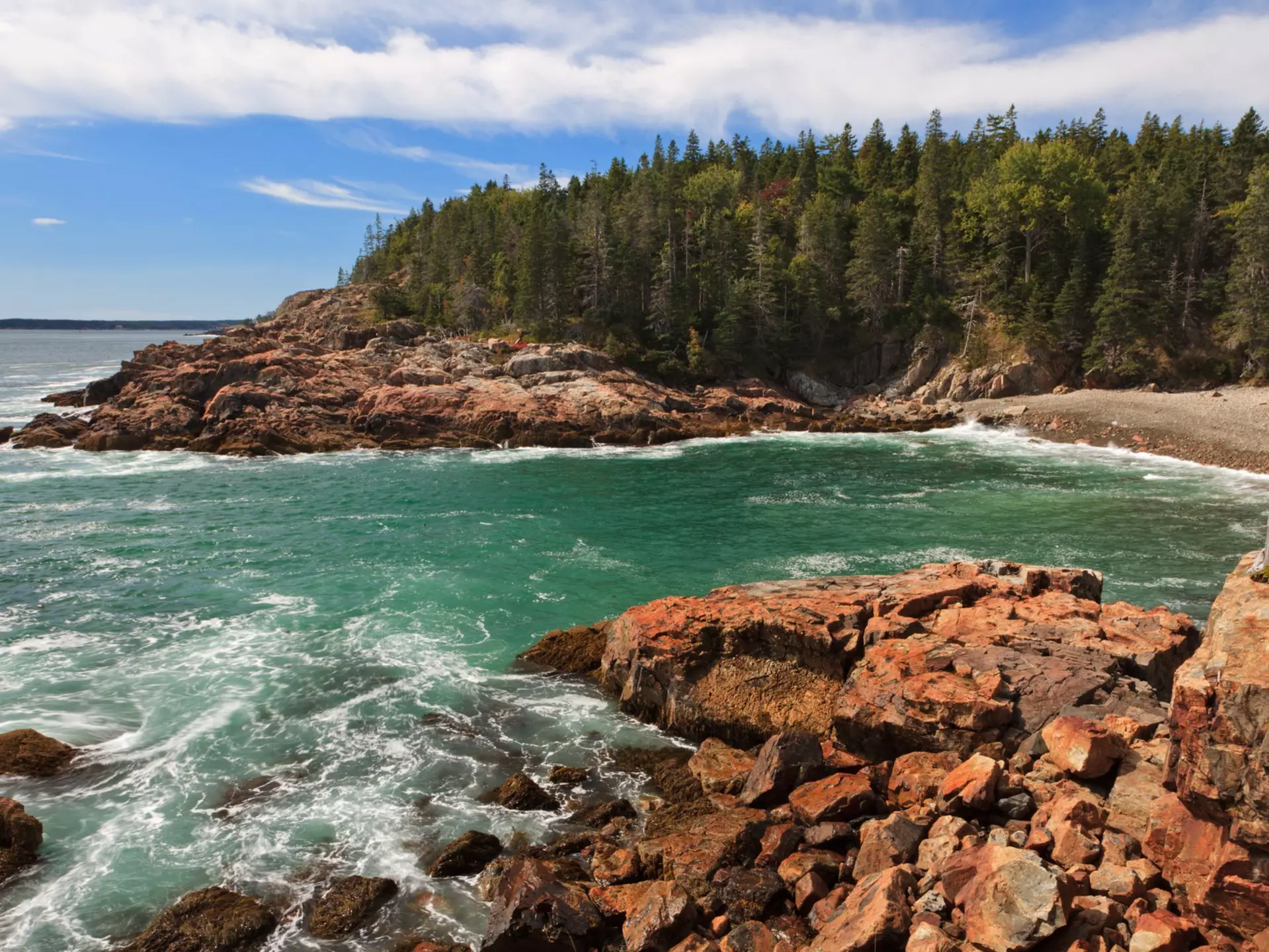 Acadia National Park, Otter Cliff area.