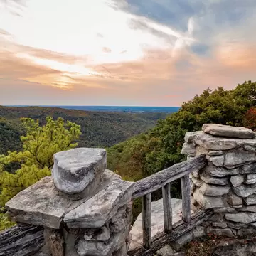 Coopers Rock State Forest in West Virginia.