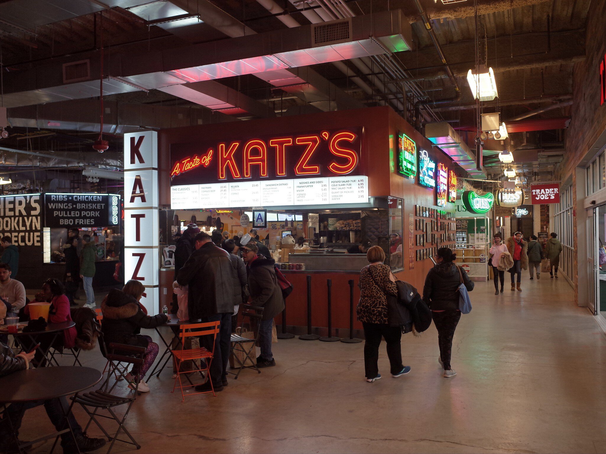 DeKalb Market Hall in City Point, Brooklyn.