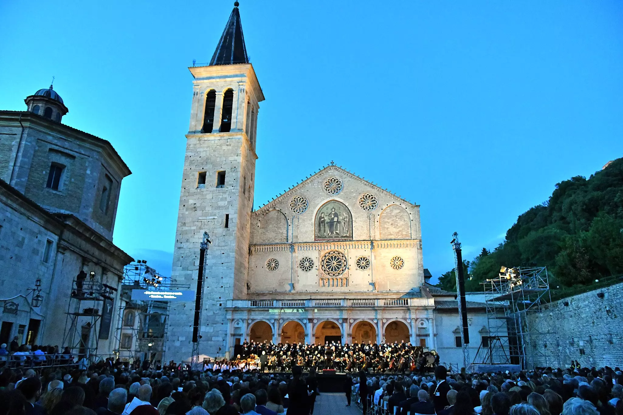 The Festival dei Due Mondi is held each summer in the southern Umbrian city of Spoleto © Maria Laura Antonelli / Agf / Shutterstock