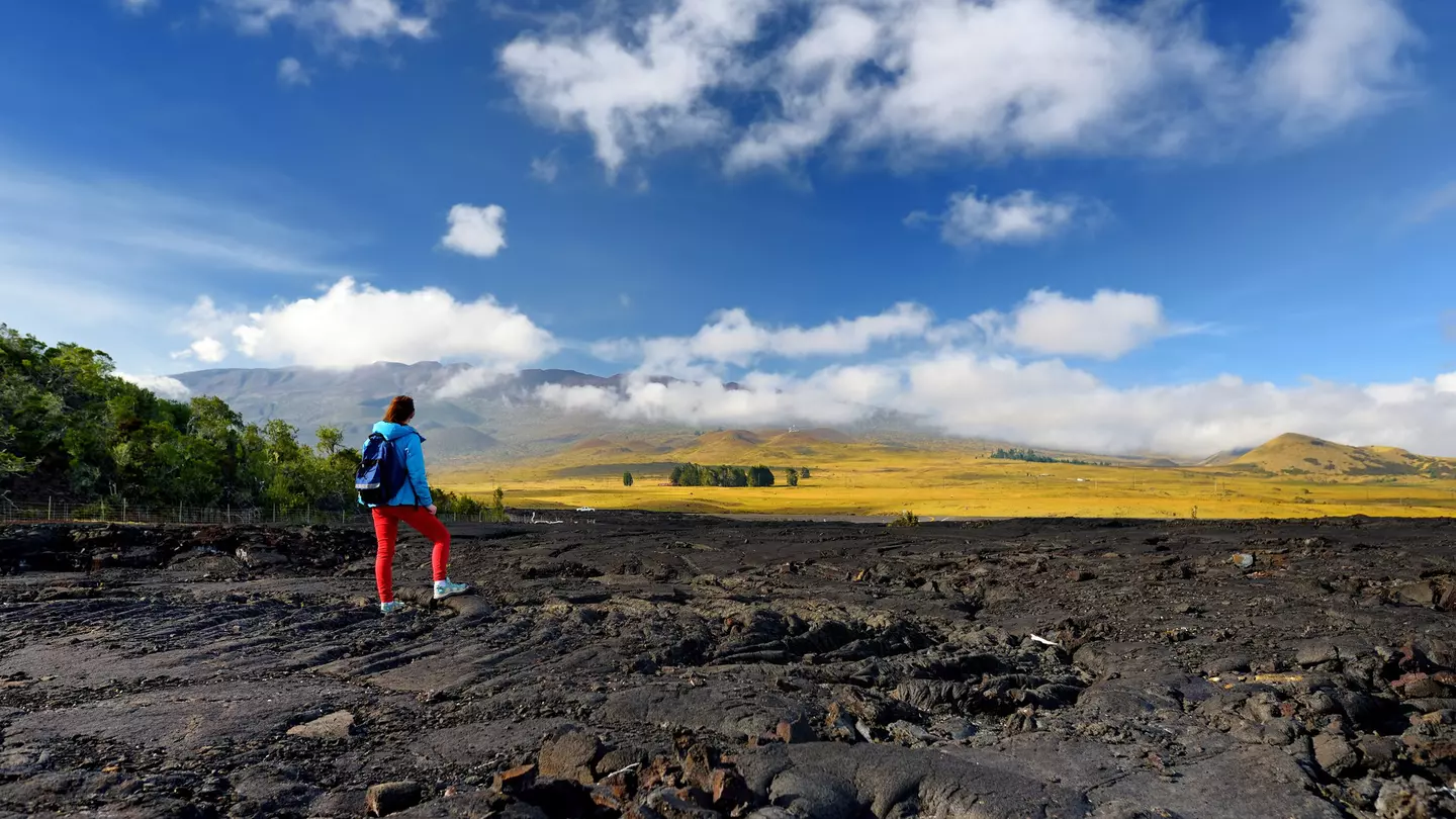 Explore some of the newest-formed earth throughout Hawai‘i's Big Island. MNStudio / Getty Images