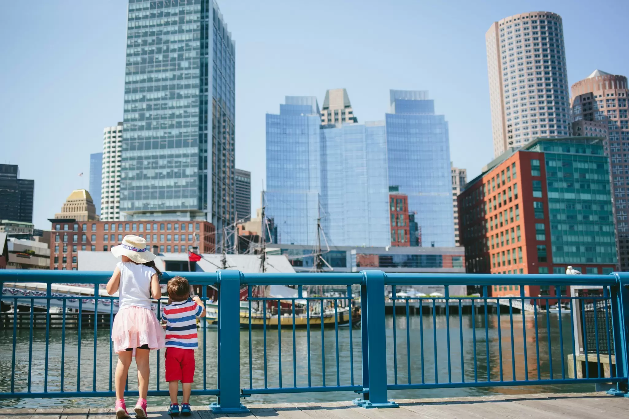 From the Freedom Trail to hiking on Boston Harbor Islands, here are the best things to do as a family in Boston © k-ko / Getty Images