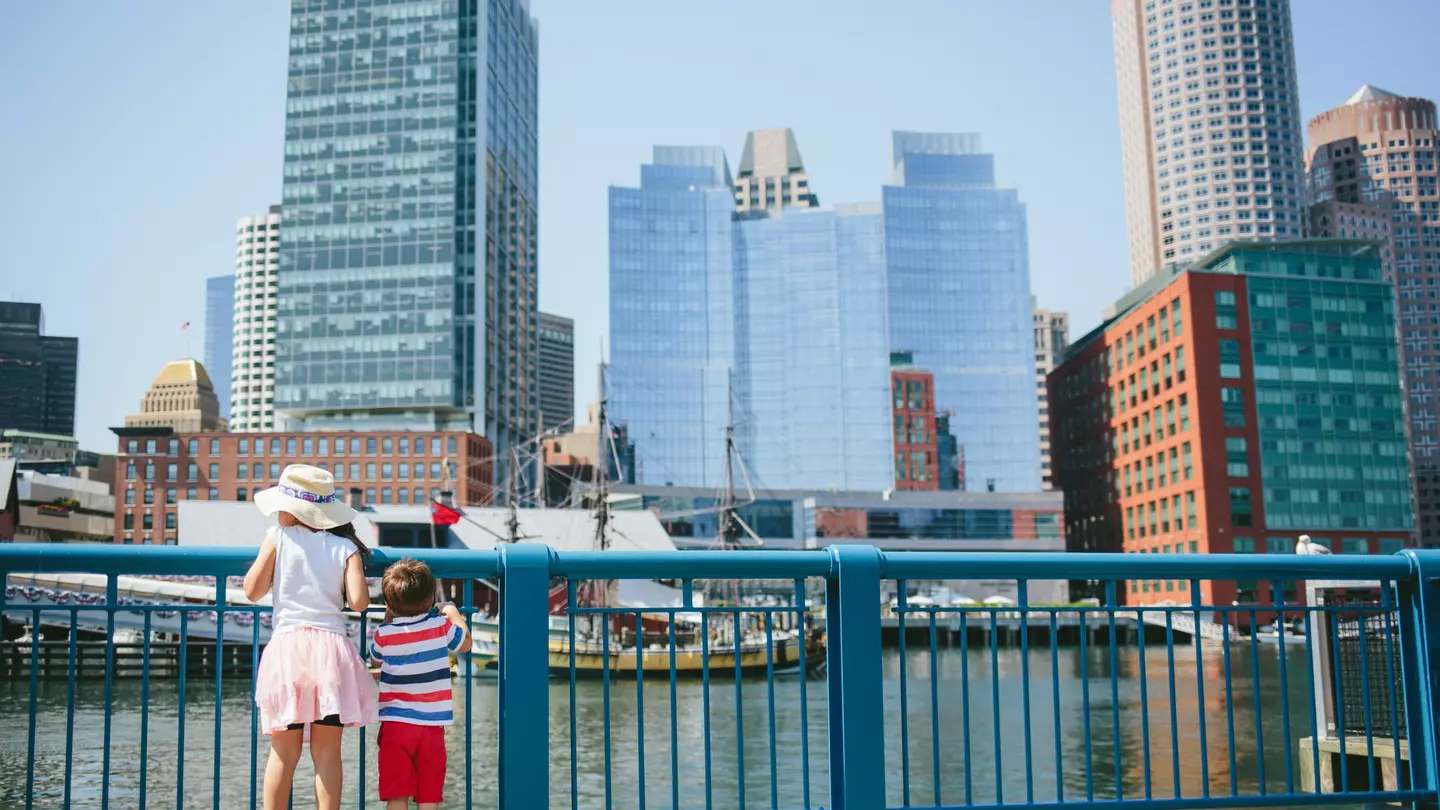 From the Freedom Trail to hiking on Boston Harbor Islands, here are the best things to do as a family in Boston © k-ko / Getty Images
