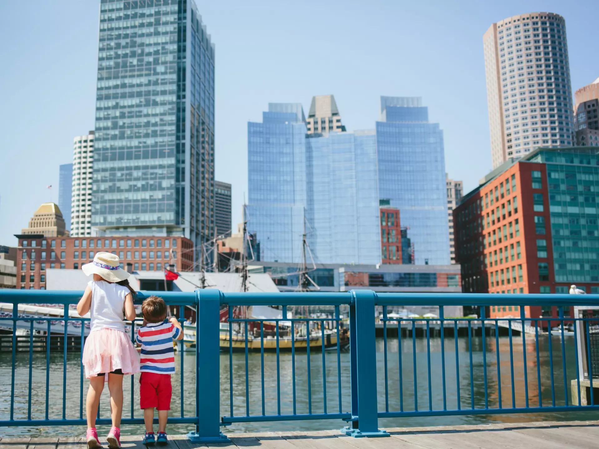 From the Freedom Trail to hiking on Boston Harbor Islands, here are the best things to do as a family in Boston © k-ko / Getty Images