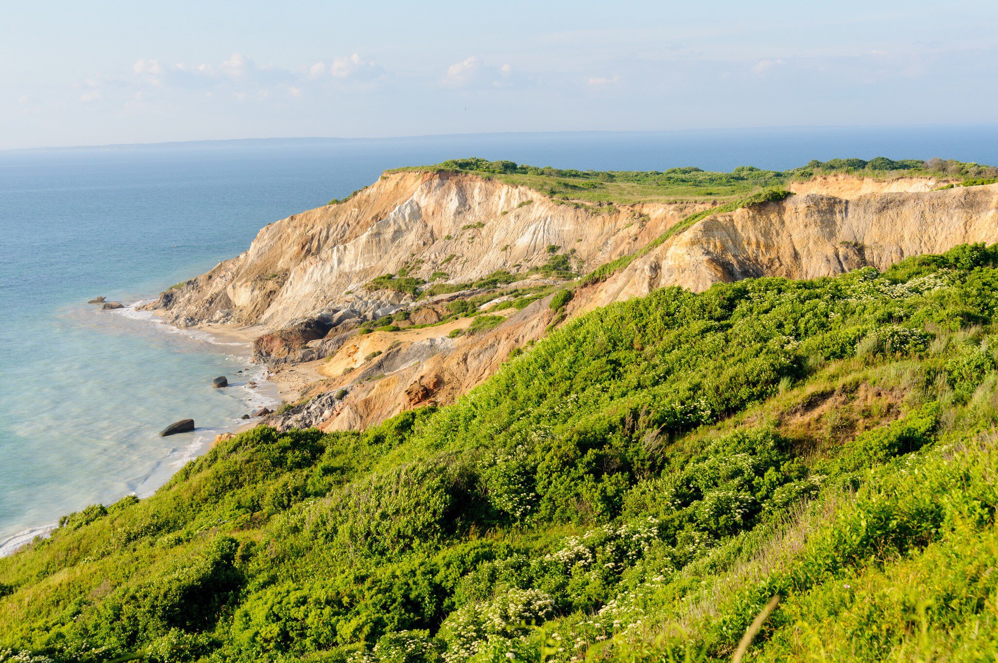 Gay Head in Martha's Vineyard, Massachusetts.