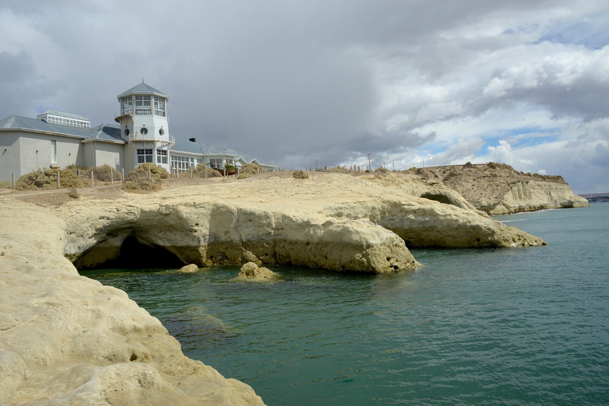 The Ecocentro just south of Puerto Madryn, Argentina.