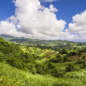 Caribbean, Grenadines, St. Vincent, Mesopotamia Valley