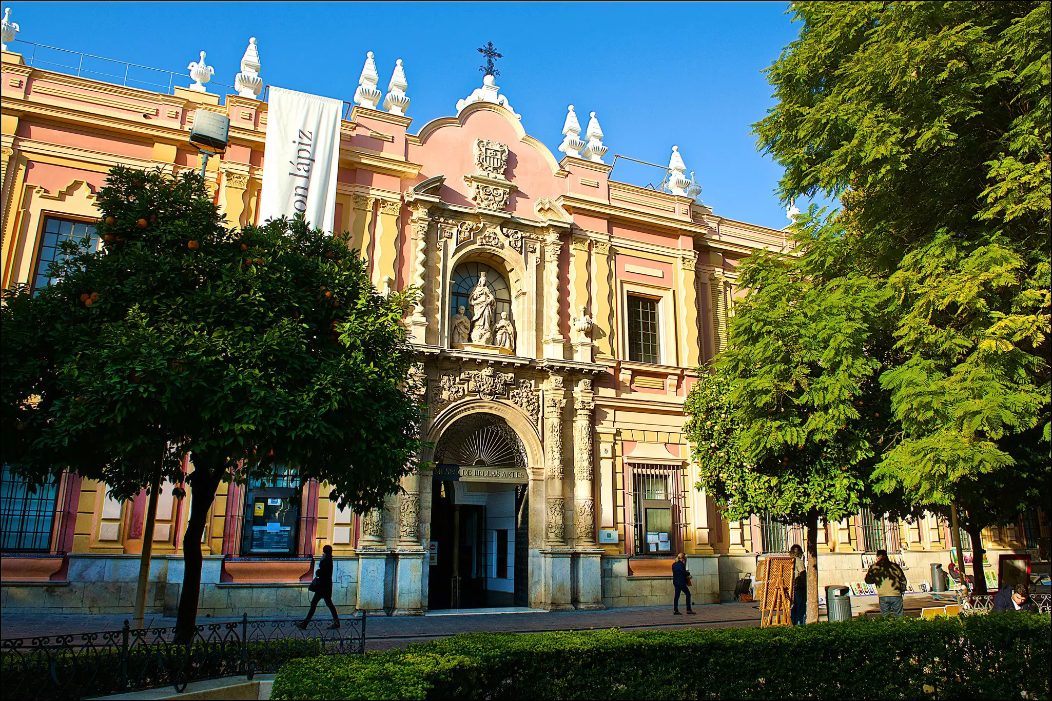 The Museum of Fine Arts of Seville or Museo de Bellas Artes de Sevilla. @Oliverouge 3/Shutterstock