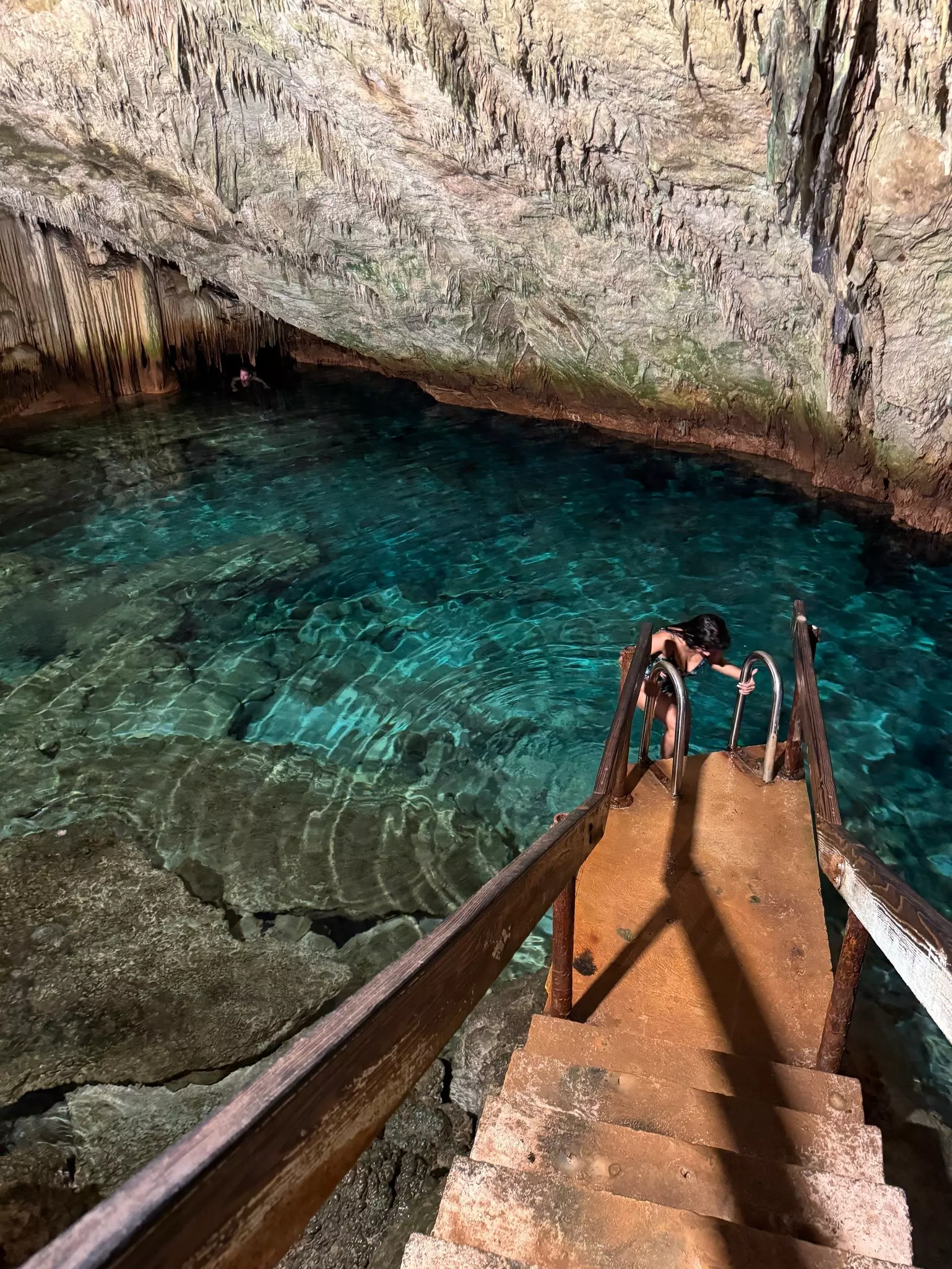 Grotto Bay Beach Resort swimming cave in Bermuda