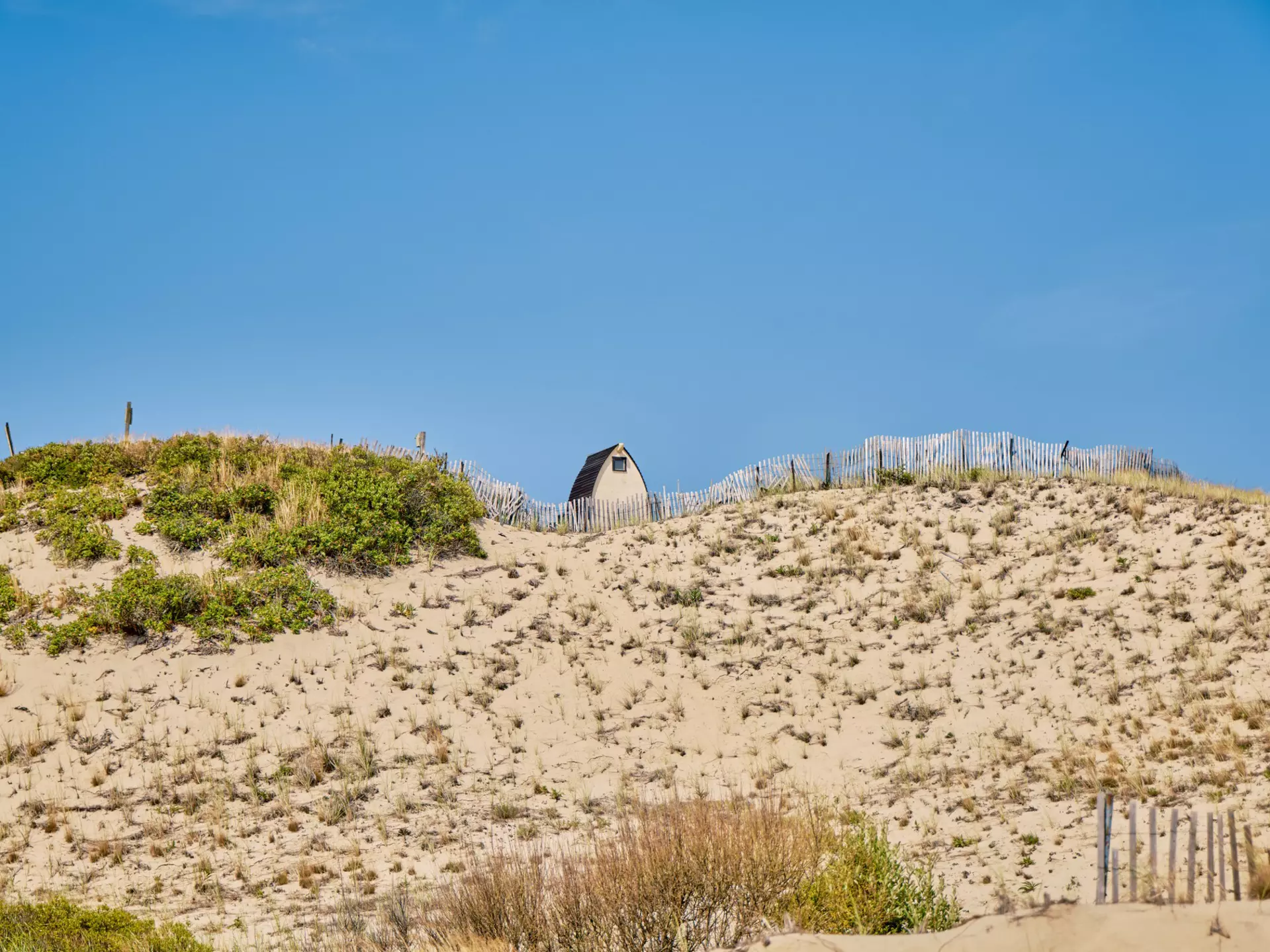 A "dune shack" at the Cape Cod National Seashore in Provincetown, Massachusetts. Photography by Eli De Faria for Lonely Planet