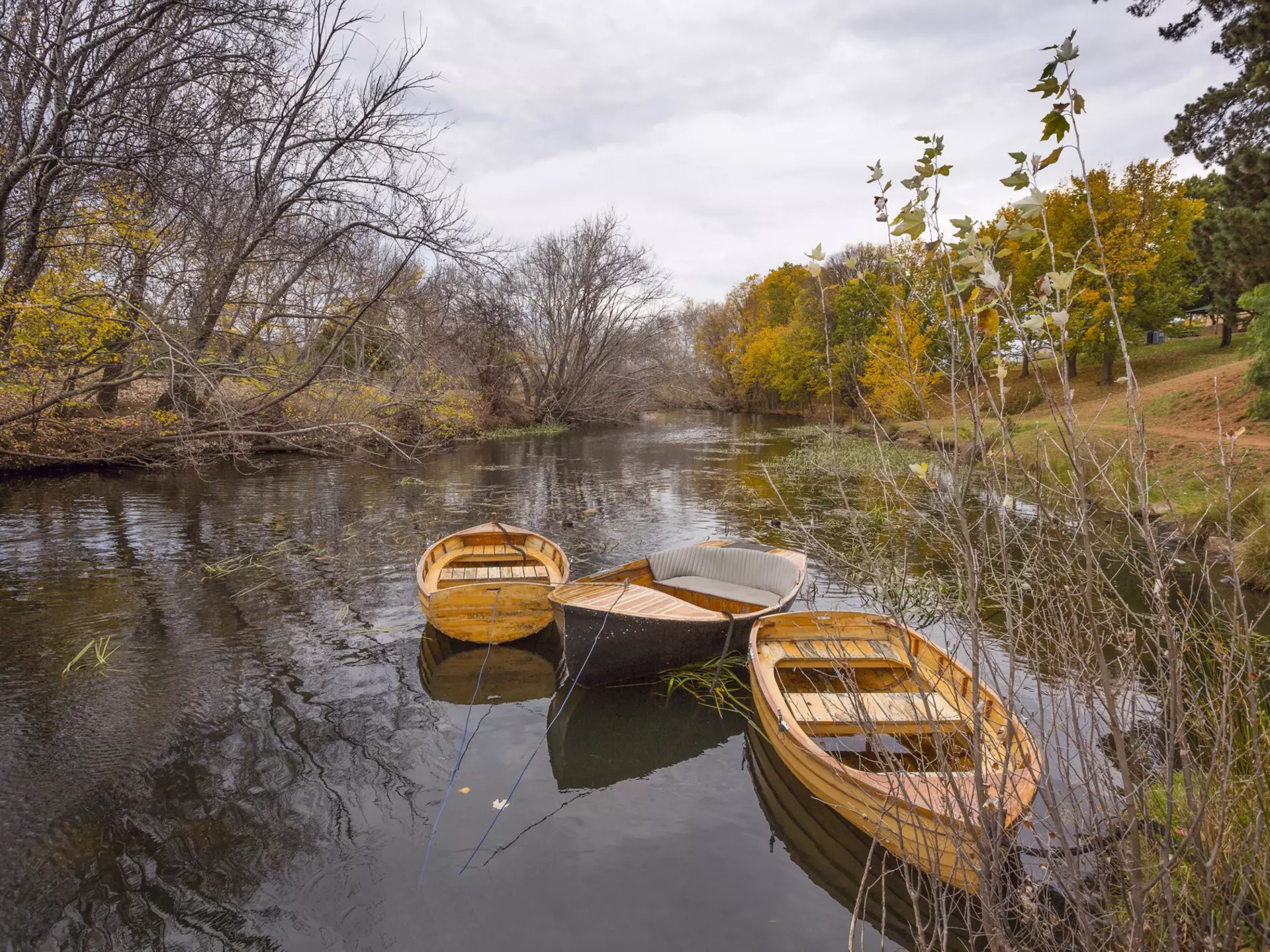 The historic town of Richmond, Tasmania is the perfect cozy fall getaway in Australia. Inesa Hill / Shutterstock