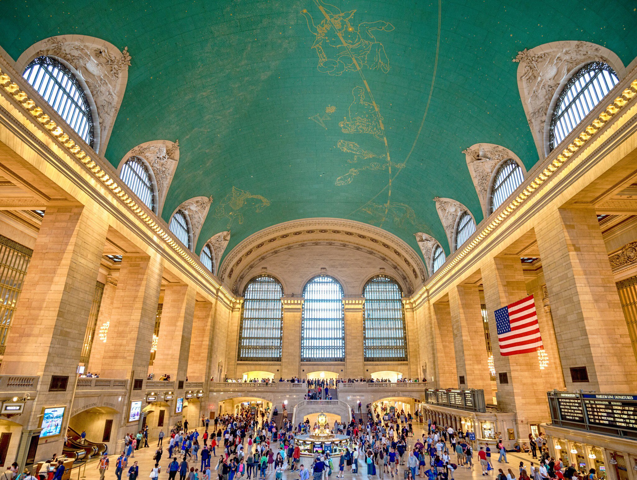 July 14, 2017: Interior of Grand Central Station in New York City. The terminal is the largest train station in the world.
1093936193
america, american, architecture, building, busy, ceiling, central, city, grand, hall, historic, inside, interior, landmark, lobby, main, manhattan, new, ny, nyc, old, people, railway, rush, station, subway, terminal, tourist, train, transit, transportation, travel, urban, usa, vintage, york