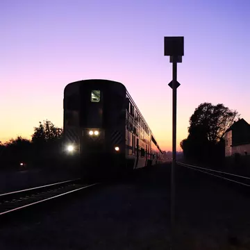 Dreamstar Lines envisions a luxurious new sleeper train that will whisk passengers up or down the California coast overnight © Getty Images