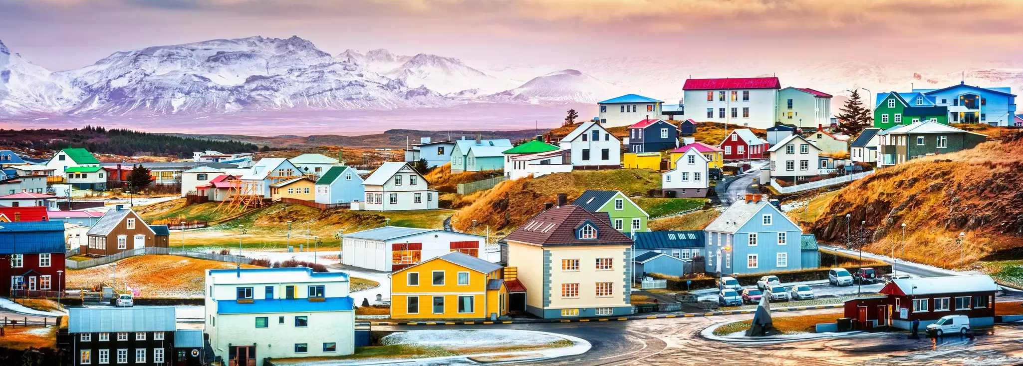 An awe-inspiring natural landscape in Iceland