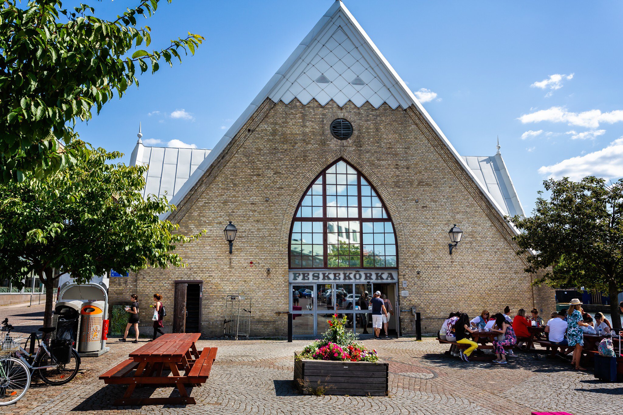 The Fish Church or Feskekorka on the water front in Gothenburg, Sweden on 26 July 2019  License Type: media  Download Time: 2023-07-14T11:33:38.000Z  User: ceri_lp  Is Editorial: Yes  purchase_order:   