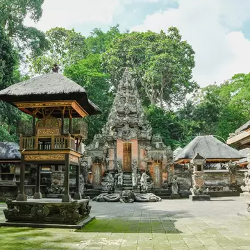 Ubud, Bali, Indonesia, 06.20.2019: Padangtegal Great Temple of Death (Pura Dalem Agung Padangtegal) in Monkey Forest  License Type: media  Download Time: 2024-03-14T08:44:28.000Z  User: mvm_lonelyplanet  Is Editorial: Yes  purchase_order:   