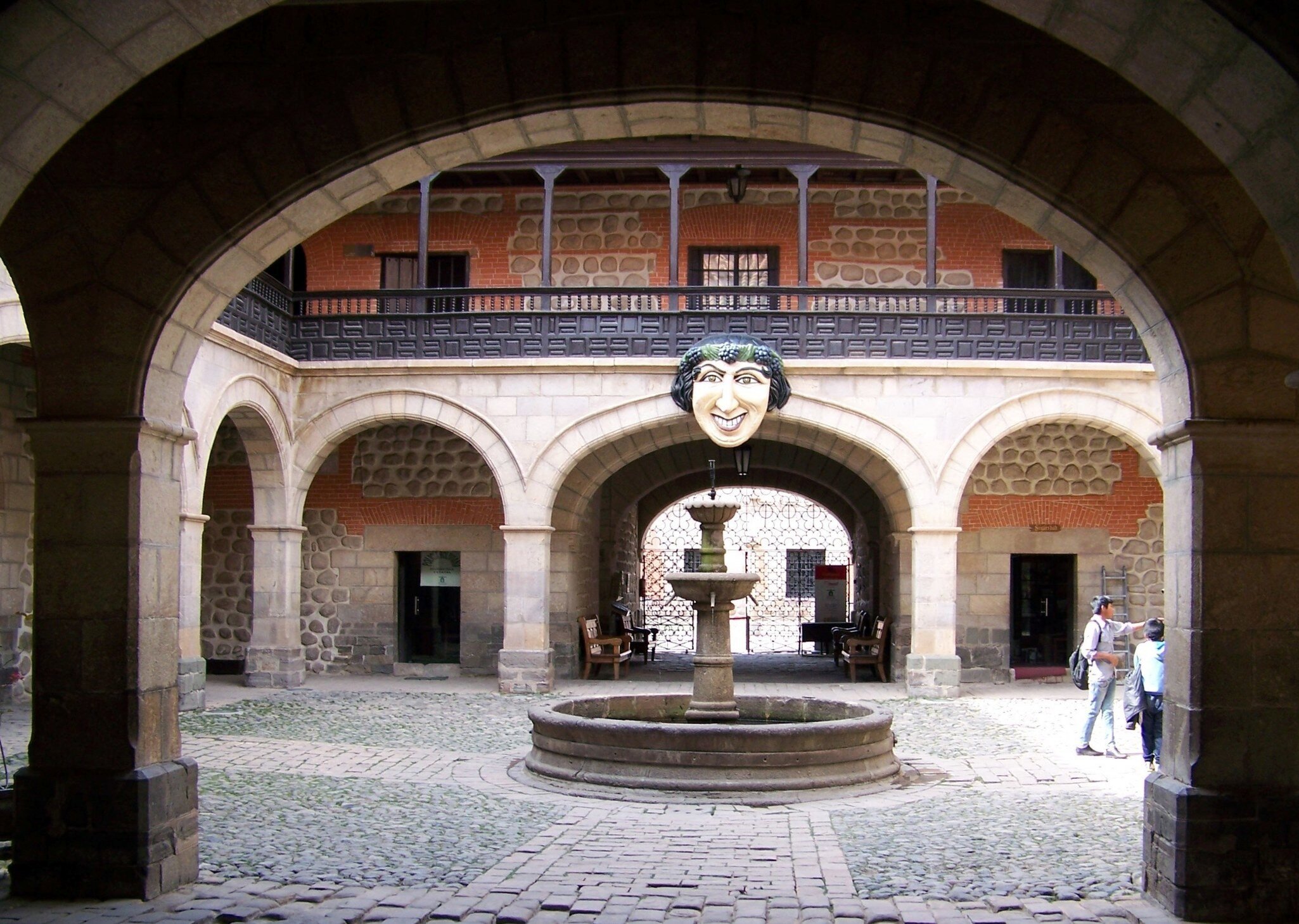 Potosi, Bolivia, 7 November, 2015. National Mint of Bolivia with Mask of Bacchus in Potosi, Bolivia on 7 November, 2015.  Casa Nacional de la Moneda

; Shutterstock ID 757277122; your: Bridget Brown; gl: 65050; netsuite: Online Editorial; full: PO...