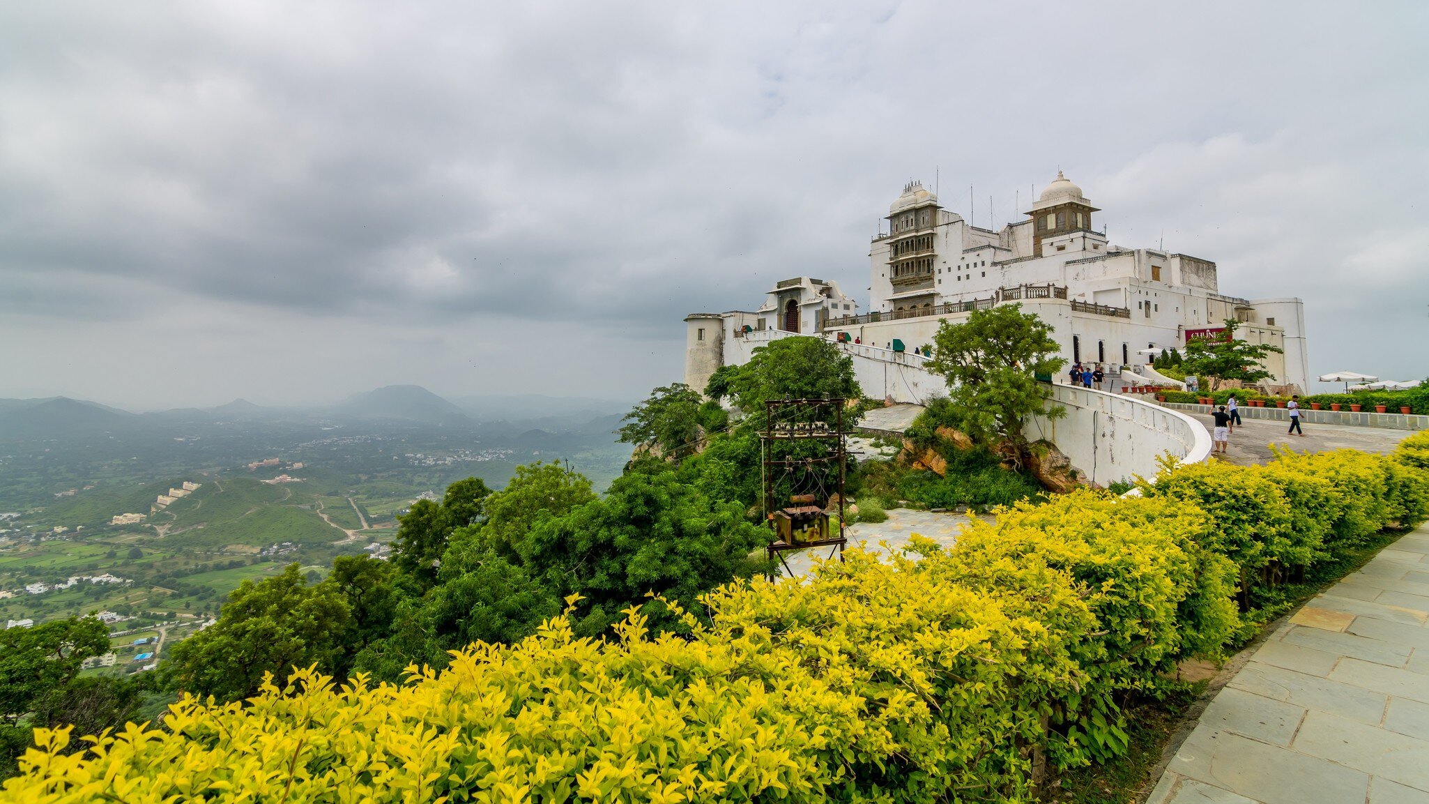 India, Rajasthan. The Monsoon Palace, Udaipur.