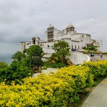 India, Rajasthan. The Monsoon Palace, Udaipur.