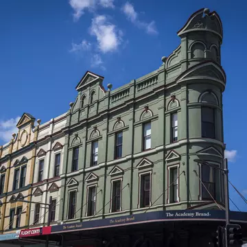 Vernacular architecture on King Street, Newtown, NSW, Sydney, Australia
