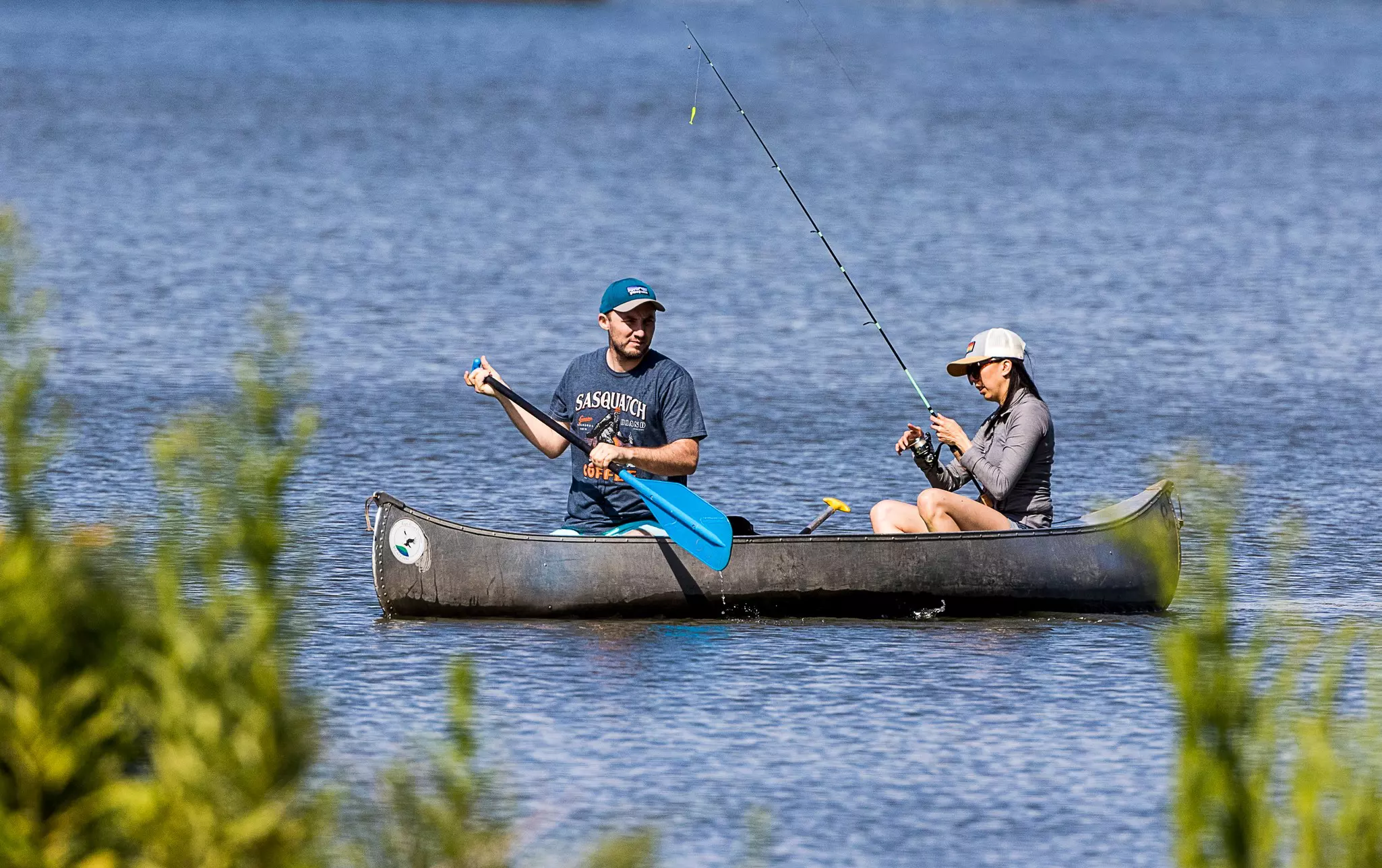 Indianapolis,,In,Usa,August,25,,2019,People,Enjoying,Canoeing,And