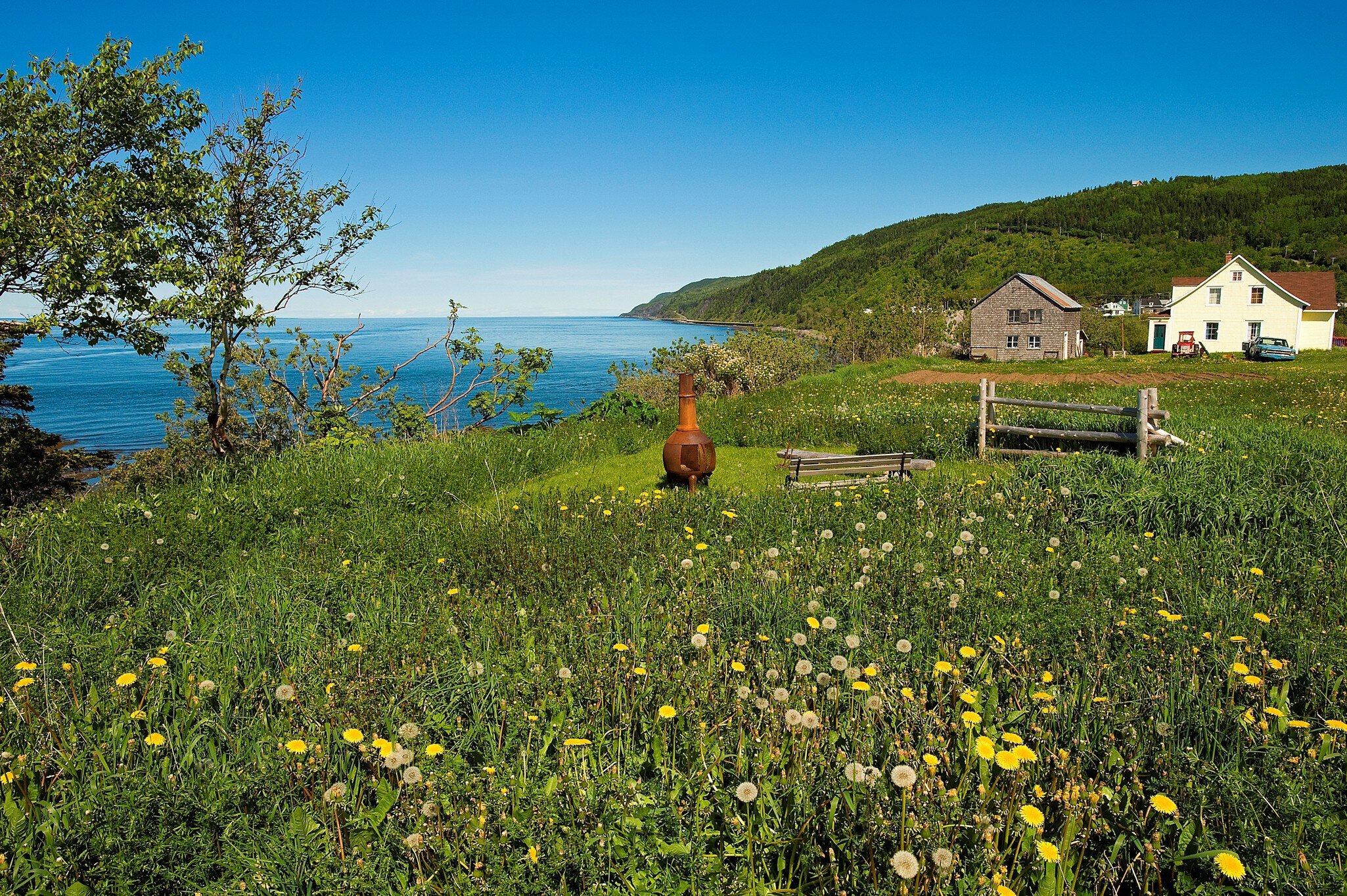 La Martre, Gaspesie, GaspÃ© Peninsula, Quebec, Canada. (Photo by Marka/UIG via Getty Images)
america, north america, canada, river, rivers, gaspe, gaspesie, geography, geographic, la martre, nobody, horizontal, landscapes, landscape, quebec, saint laurent